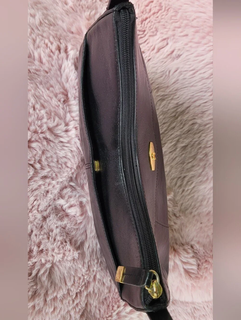 Vintage 70s 80s ETIENNE AIGNER Leather Shoulder Bag Handbag